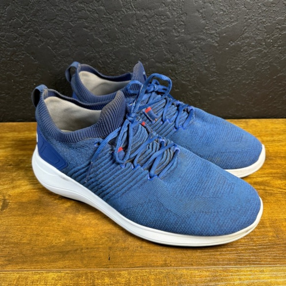 FootJoy Flex XP 56268 Blue Knit Waterproof Spikeless Golf Shoes Mens‎ 12 Wide